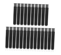TOPBATHY Recargas de Tinta para Pluma Estilográfica Accesorios Prácticos para Escritura Escolar y Oficina Pack Portátil de Cartuchos de Tinta Negra