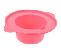 TOPBATHY Recubrimiento de Silicona para Calentador de Cera de Depilación 400 Ml Bowl Interior Rosa Resistente al Calor para Uso Doméstico y Tratamientos de Belleza