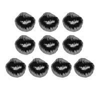 TOPBATHY Redecillas de Malla Elástica para Moños, 10 Piezas, Material de Gasa Duradero, para Mujer en Actividades de Ballet y Danza
