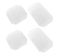 TOPBATHY Regla Cuadrada para Costura Patchwork Transparente, Plantilla Acrílica Reutilizable 6,35x6,35 Cm y 12,7x6,35 Cm, Herramienta DIY para Acolchado y Manualidades, Set 2 Unidades