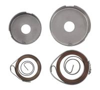 TOPBATHY Resorte Helicoidal de Acero para Taladro de Columna, Conjunto de Resorte de Retorno de Pluma 35 Mm y 45 Mm Diámetro Exterior, Repuesto para Taladro de Banco, Accesorio para Taller