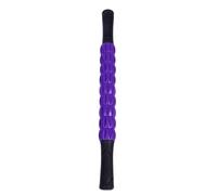TOPBATHY Rodillo 1 Portátil de Masaje Muscular de Plástico para Control de Presión Pieza Púrpura Yoga y Pilates Adecuado para Uso en Gimnasio Casa
