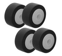 TOPBATHY Rodillo de Presión de Goma para Grabadora de Casetes, Accesorio de Mantenimiento y Reparación, 4 Piezas (13x8x6.3x2 Mm), Compatible Reproductores de Vídeo y Amplificadores,