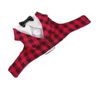 TOPBATHY Ropa para Pájaros Mascotas Disfraz de Loro Estilo Academia Camisa para Pájaro Pequeño Color Blanco Detalles Elegantes Protección contra Frío Invierno Accesorio Cosplay
