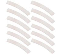 TOPBATHY Roseta de Boca para Guitarra Acústica, 12 Piezas Pegatinas Incrustadas de Nácar 4 Mm, Anillo Decorativo de Madera para Orificio de Sonido, Accesorio Musical Resistente