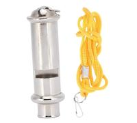 TOPBATHY Silbato en Color Amarillo para y Aves de Entrenamiento de Acero Inoxidable, Fuerte y Resistente, 3 Unidades para Deportes y Asistencia al Aire Libre