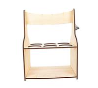 TOPBATHY Soporte De Madera para Botellas Botellero para Bar y Cocina Compacto y Decorativo