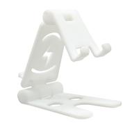 TOPBATHY Soporte Doble Plegable para Teléfono de Escritorio, Abs Blanco