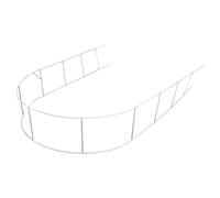 TOPBATHY Soporte Metálico para Plantas Trepadoras para Bodas, Estructura de Jardín de Tamaño Medio, Marco Resistente para Decoración de Fiestas y Fondos Fotográficos