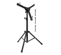 TOPBATHY Soporte para Altura Trípode Ligero y Portátil Soporte Resistente para Instrumentos de Percusión Color Negro para Músicos Movimiento
