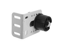 TOPBATHY Soporte para Cortinas Eléctrico para Motor Tubular de 55mm, Soporte Central Metálico y Plástico para Sala o Dormitorio, Evita Caída de Cortinas