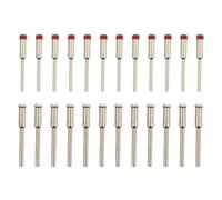 TOPBATHY Soporte para Disco de Rueda de Corte para Herramienta Rotativa 24 Piezas Mandril de Tornillo de Aleación para Papeles de Lijado y Abrasivos de Tela