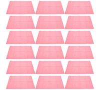 TOPBATHY Tapete Desechable para Mesa de Tatuajes y Manicura Película Compuesta Resistente al Aceite Tamaño Estándar Color Rosa Paquete de 20 Unidades para Higiene Profesional Salones
