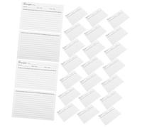 TOPBATHY Tarjetas de Recetas de Papel Kraft 50 Unidades 4 X6 Cartulina Gruesa para Cocina, Escritura Fácil y Organización de Recetas Caseras, Adecuado para Chefs y Repostería