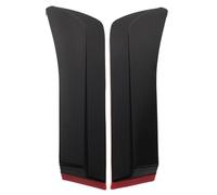 TOPBATHY Trasero Difusor Parachoques Faldón Lateral Alerón Lip Textura Estética Vehículo Accesorio Exterior Fácil Instalación