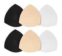 TopBine Insertos de Almohadillas para Brasier, 3 Pares B/C, 3 Colores, B/C