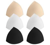 TopBine Insertos de Almohadillas para Brasier, 3 Pares C/D 3 Colores, C/D
