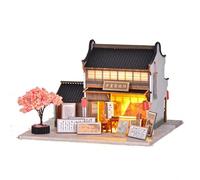TOPBSFARNY Casa de Muñecas en Miniatura de Madera, Estilo Japonés/Chino, Kit DIY de Villa en 3D, Modelo Creativo, Regalo (Picture Mounting Workshop)