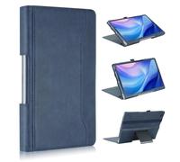 TOPCASE Funda para Lenovo Tab Plus (TB351FU) 11.5 Pulgadas 2024,Estuche Tipo Folio con Bolsillo y Portalápices,Auto-Sueño/Estela,Azul Oscuro