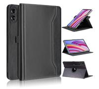TOPCASE Funda para Redmi Pad 2 Pro 12.1 2025/Redmi Pad Pro 12.1 Pulgadas 2024/Xiaomi Poco Pad 12.1",Estuche Tipo Folio de Cuero con Soporte para Muñeca y Portalápices,Auto-Sueño/Estela,Negro