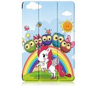 TOPCASE Funda para Samsung Galaxy Tab S10 FE 11" 2025 SM-X520/X526 /S9 FE 11" SM-X510/X516/Tab S9 11 X710/X716B/X718U,Ultra Delgado Carcasa con Soporte Función y Auto-Sueño/Estela,Wunicornio