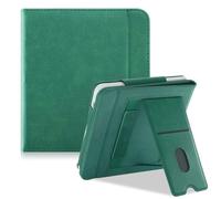 TOPCASE Funda para Tolino Vision Color (2024) /Kobo Libra Colour 2024/Kobo Libra 2/Tolino Vision 6 2021 eReader 7 pulgadas con soporte y ranura para tarjetas, color verde