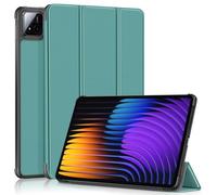 TOPCASE Funda para Xiaomi Mi Pad 8/Pad 8 Pro 2025/Xiaomi Pad 7/Pad 7 Pro 11.2 Pulgadas 2024,Ultra Delgado Carcasa con Soporte Función y Auto-Sueño/Estela,Verde