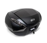 Givi Baúl trasero V47NNT TECH Monokey 47 L Inserto de carbono Catadióptricos ahumados NeroCover negro
