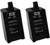 Topchances 2 unidades de 2500 mAh 11.1 V de alta capacidad de actualización de batería recargable reemplazo de tiempos de vuelo extendidos para Parrot Bebop Drone 3.0 Quadcopter Parts - 2 unidades