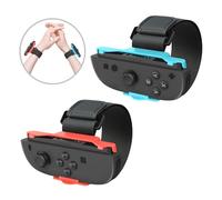 TOPCHANCES Brazalete para Nintendo Switch 2, compatible con Just Dance 2025, 2024, 2023 y 2022, con mando Joy-Con. Muñequera elástica ajustable para Zumba Burn It Up, Fitness Boxing