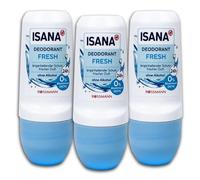 TOPDeal ISANA - Desodorante en roll-on Fresh (3 unidades, 50 ml)