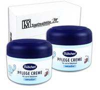 TopDeaLlMile - Pack de almacenamiento para cuidado de bebés crema Sensitiv 2 x 75 ml