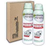 TopDealMile - Desodorante desodorante en aerosol para Garnier Mineral Magnesium Ultra Dry 72H, 2 x 150 ml
