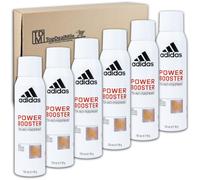 TopDealMile - Desodorante en spray antitranspirante para adidas Power Booster, 6 x 150 ml