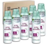 TopDealMile - Desodorante en spray Garnier Mineral Ultra Dry - Desodorante 48h 6 x 150 ml