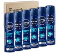 TopDealMile - Desodorante en spray para Nivea Men Dry Active (6 x 150 ml)