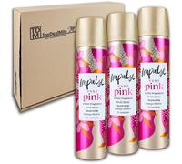 TopDealMile - Pack de 2 desodorantes en spray Impulse, color rosa, sin aluminio, 3 x 75 ml