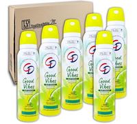 TopDealMile - Pack de almacenamiento para CD 48h Desodorante Good Vibes 6 x 150 ml Desodorante desodorante