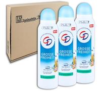 TopDealMile - Pack de almacenamiento para CD desodorante desodorante en espray, 3 x 150 ml