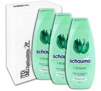 TopDealMile - Pack de almacenamiento para champú Schauma 7 hierbas 3 x 400 ml