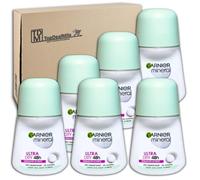 TopDealMile - Pack de almacenamiento para desodorante Garnier Mineral Roll On Ultra Dry - 48hDeo Roller 6 x 50 ml