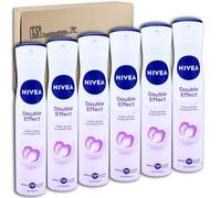 TopDealMile - Pack de almacenamiento para desodorante NIVEA XL Double Effect desodorante en aerosol antitranspirante 72h 6 x 200 ml