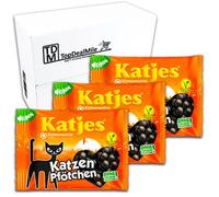 TopDealMile - Pack de almacenamiento - para gatos Katjes 3 x 210 g de regaliz suave picante. Con colores naturales