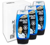 TopDealMile - Pack de almacenamiento para gel de ducha - de Duschdas Men DFB Fan Edition 3 x 225 ml