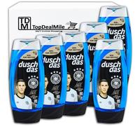 TopDealMile - Pack de almacenamiento para gel de ducha - de Duschdas Men DFB Fan Edition 6 x 225 ml