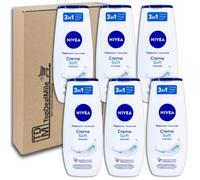 TopDealMile - Pack de almacenamiento para gel de ducha NIVEA Crema Soft & Aceite de almendras Gel de ducha Gel de ducha 6 x 250 ml