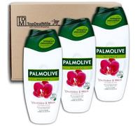 TopDealMile - Pack de almacenamiento para gel de ducha Palmolive Naturals Orquídea 3 x 250 ml crema de ducha Gel de ducha