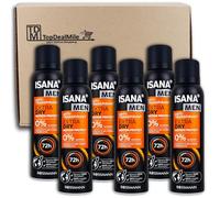 TopDealMile - Pack de almacenamiento - para ISANA MEN Antitranspirante Extra Dry Motion Protect 6 x 150 ml