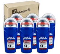 TopDealMile - Pack de almacenamiento para L'ORÉAL Men Expert Hydra Hyaluronic 72H Antitranspirante Roll On 6 x 50 ml