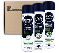 TopDealMile - Pack de almacenamiento para NIVEA Men Derma Control Sensitive Antitranspirante Spray 3 x 150 ml Desodorante en spray